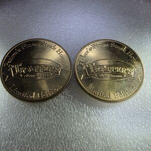 ​Rare Trapper’s Chop House "Limited Edition" Brass Tokens